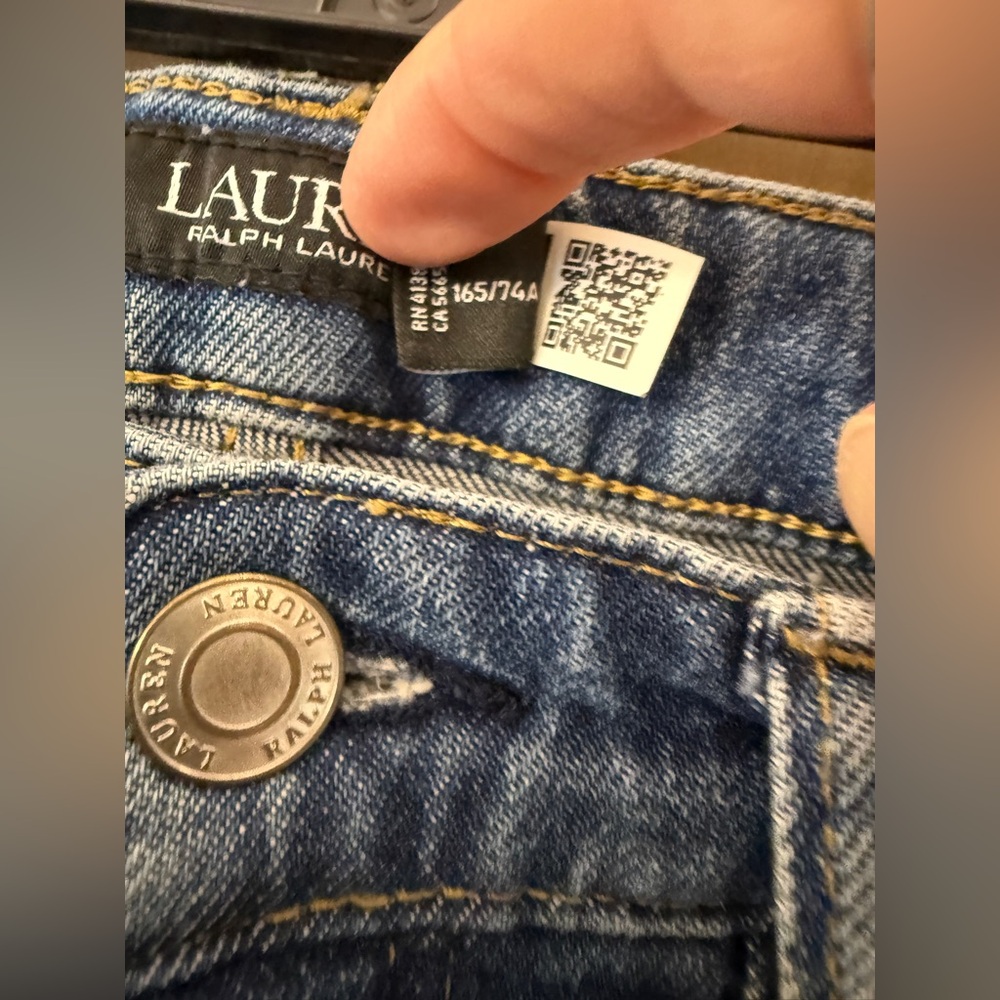 Ralph Lauren Women’s Straight Blue Jeans - Picture 13 of 14